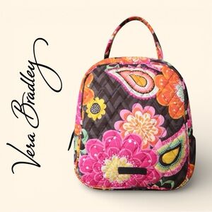 Vera Bradley Floral Women's Insulated Lunch Drink Bag